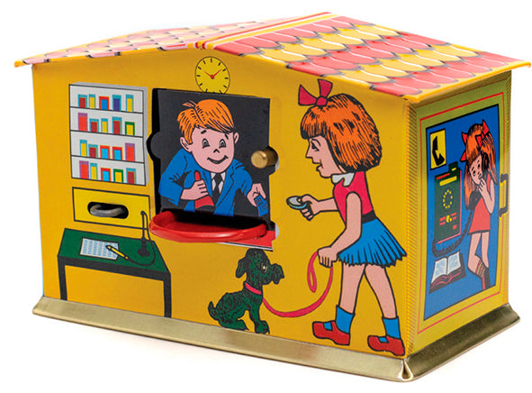 Salvadanaio in latta Post-Office - Protocol - Art. 15120