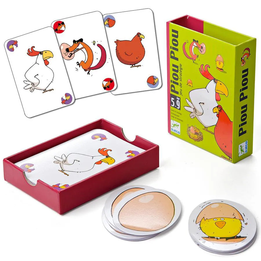 Piou Piou, Gioco di Carte - Djeco - Art. 05119