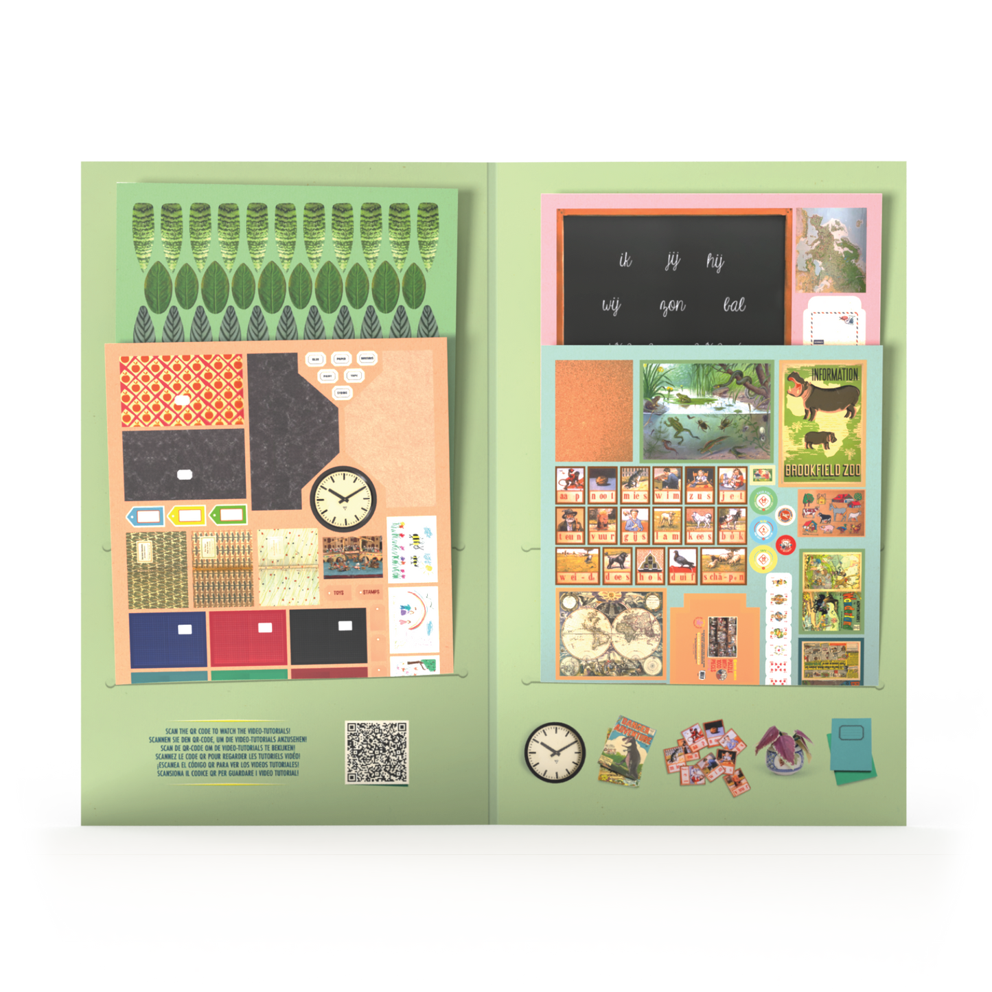 Stampe accessori arredo, Classe - The Mouse Mansion - Art. MH40008