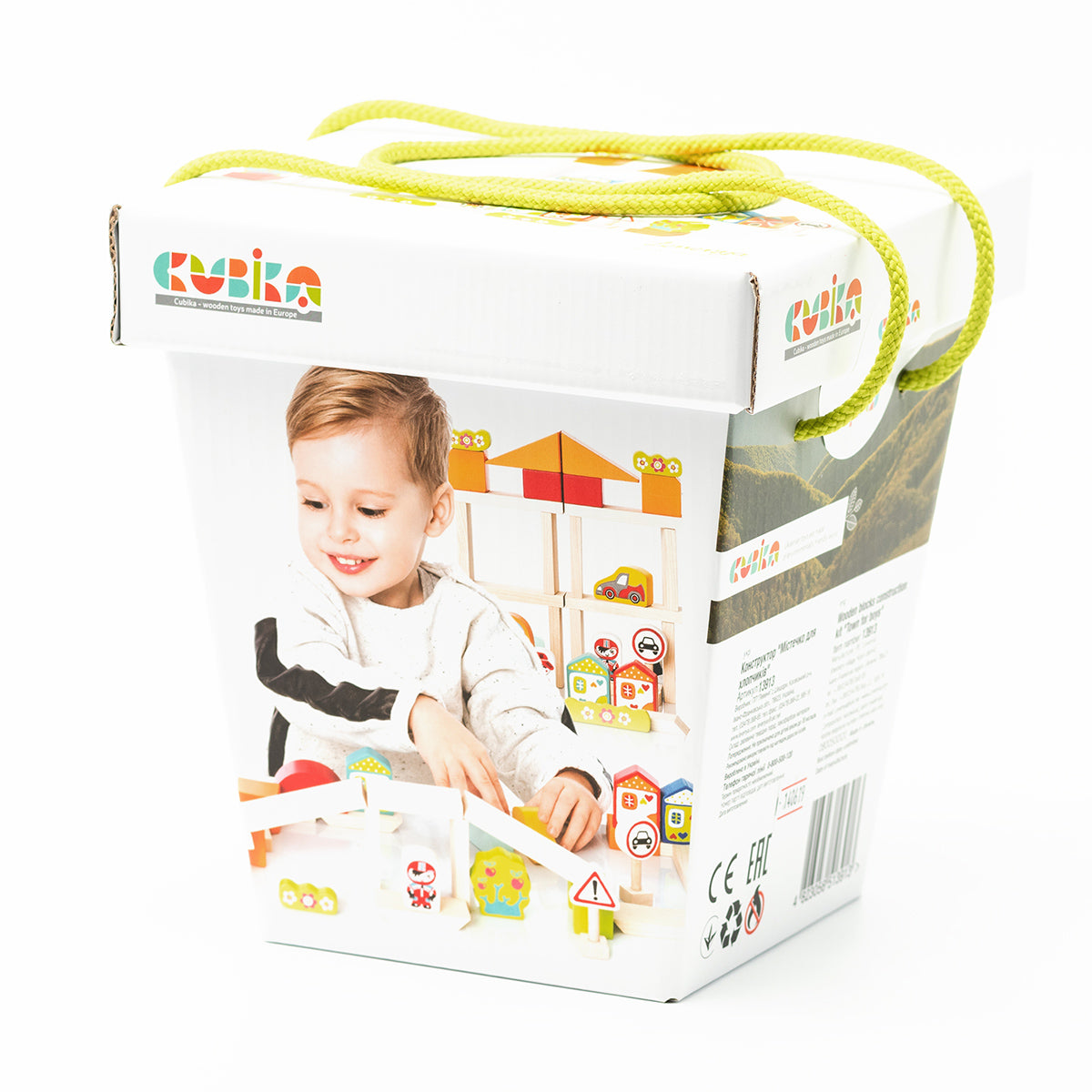 Blocchi in legno Città - Cubika - Art. 13913