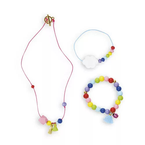 Perline Arcobaleno con Ciondoli - Janod - Art. 07936