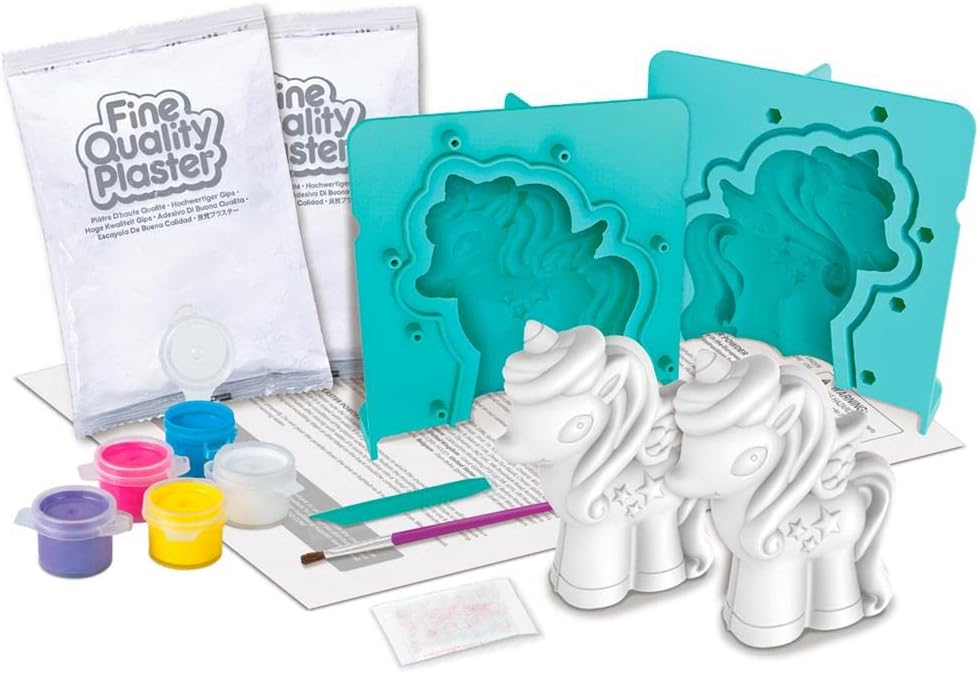Kit Modella e Dipingi Unicorni 3D - 4M - Art. 4770