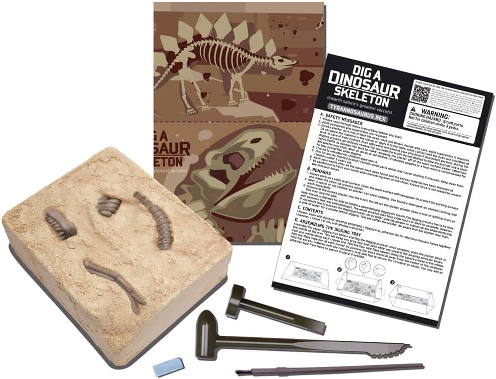 Kit Scava uno Scheletro di T-Rex - 4M - Art. 3221