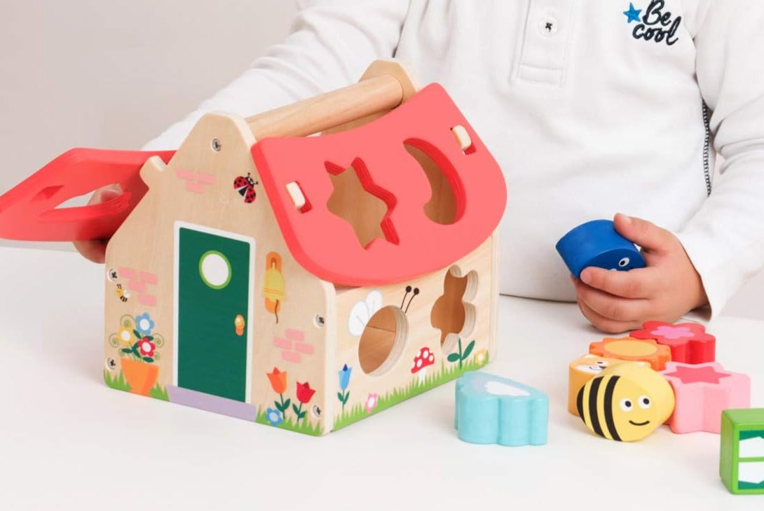 Gioco ad incastro Casa in Legno - New Classic Toys - Art. 10563