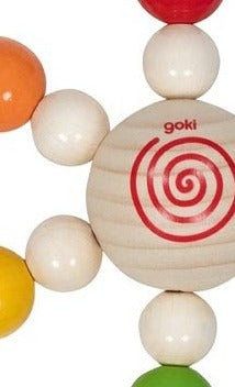 Sonaglio per bebè in Legno, Stella - Goki - Art. 65287