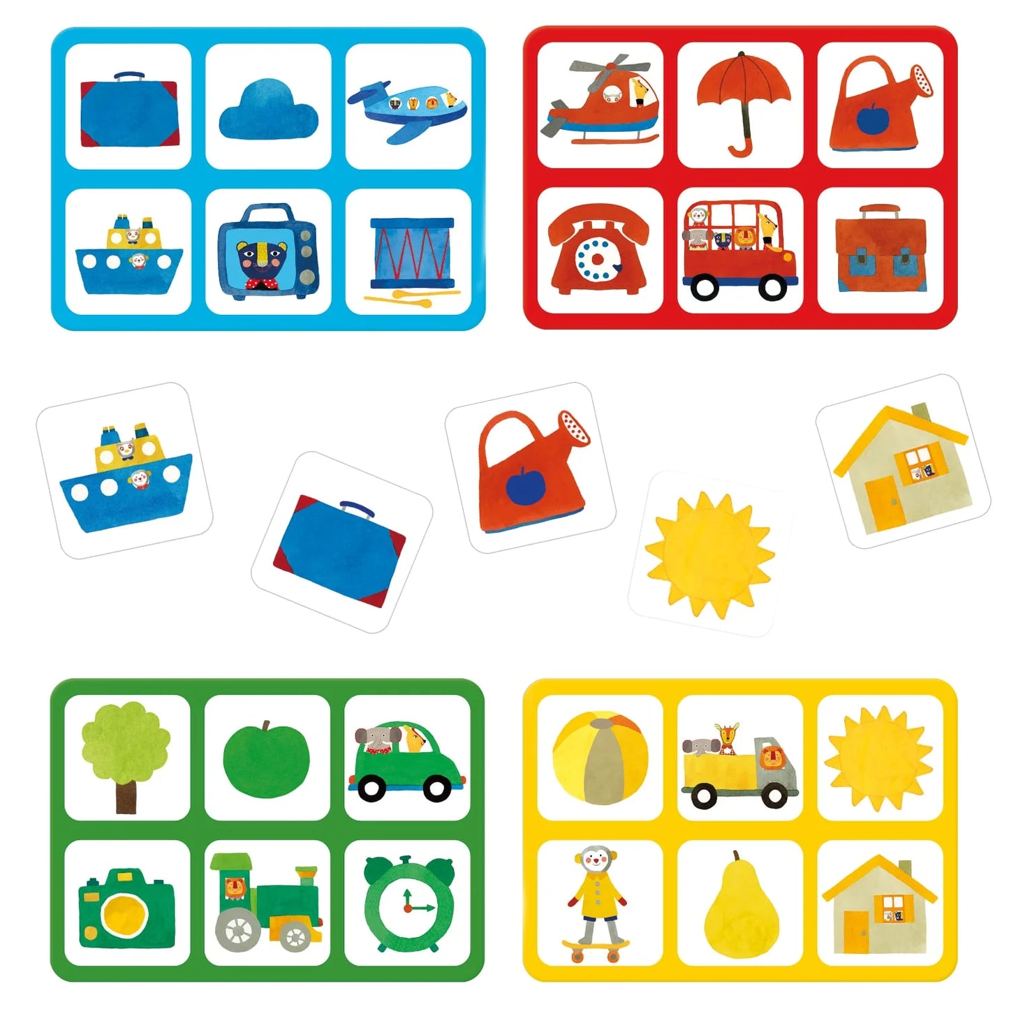 Loto Tombola dei Colori - Moulin Roty - Art. 661301