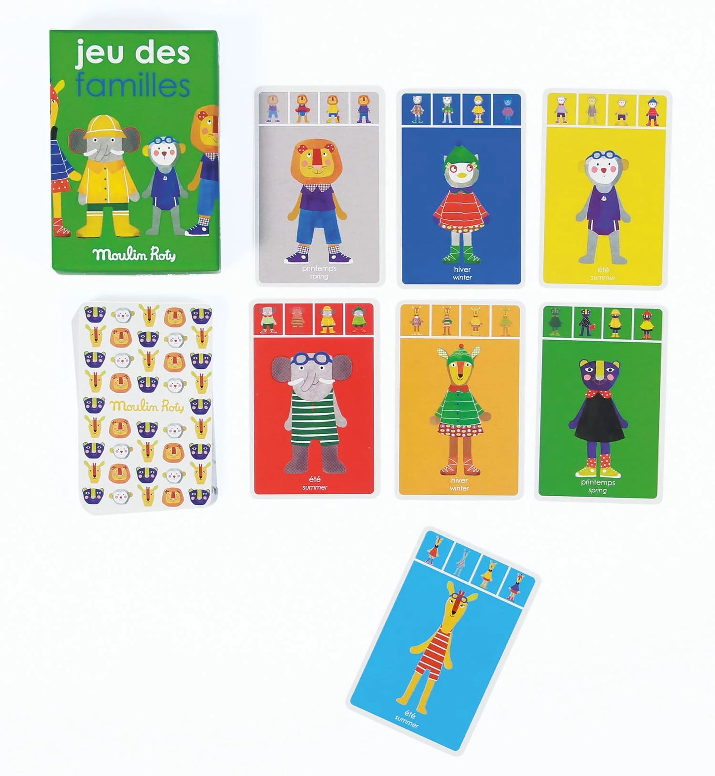 Gioco delle 7 Famiglie Popipop - Moulin Roty - Art. 661311