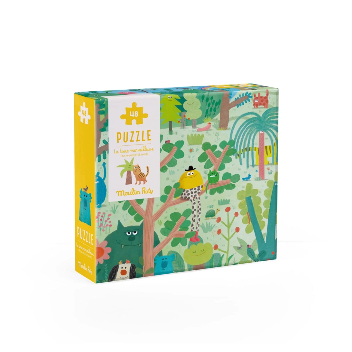 Puzzle La Terra Meravigliosa, 48 pezzi - Moulin Roty - Art. 716440
