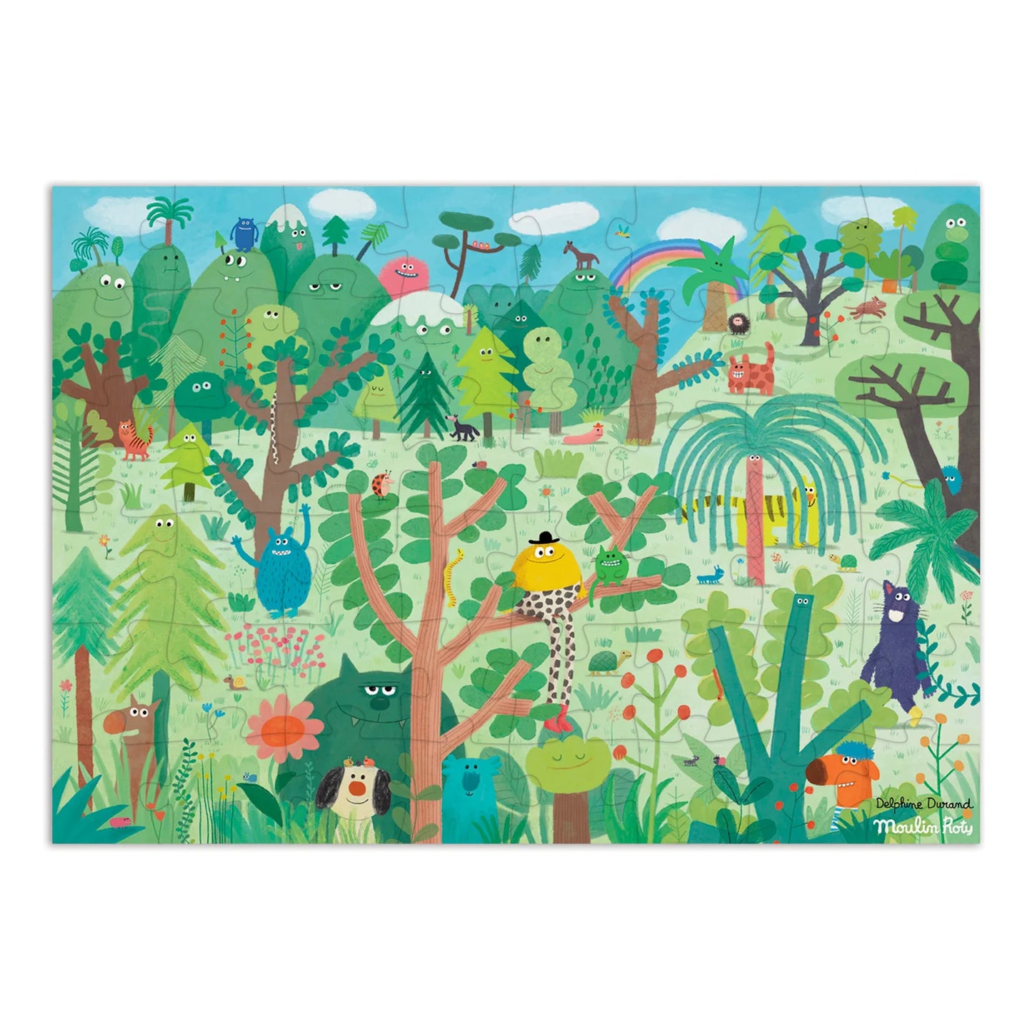 Puzzle La Terra Meravigliosa, 48 pezzi - Moulin Roty - Art. 716440