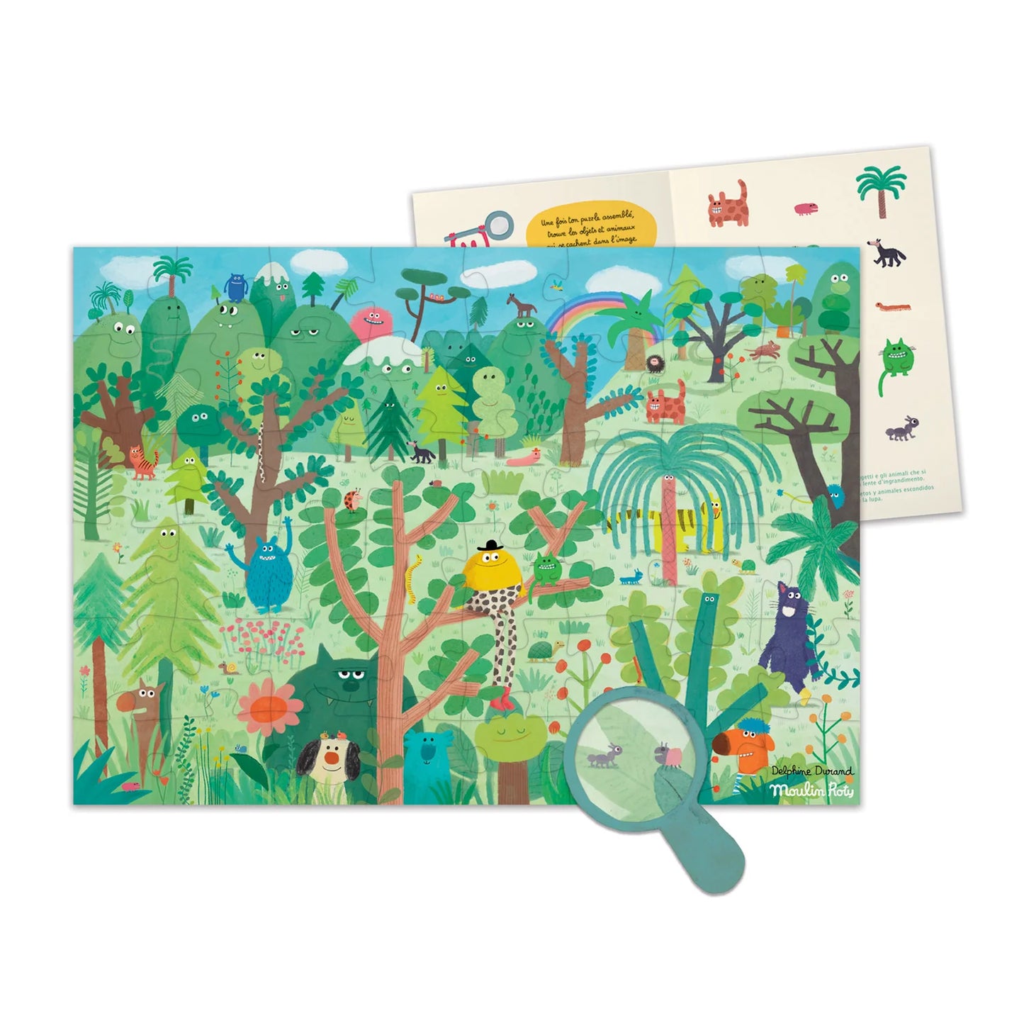 Puzzle La Terra Meravigliosa, 48 pezzi - Moulin Roty - Art. 716440