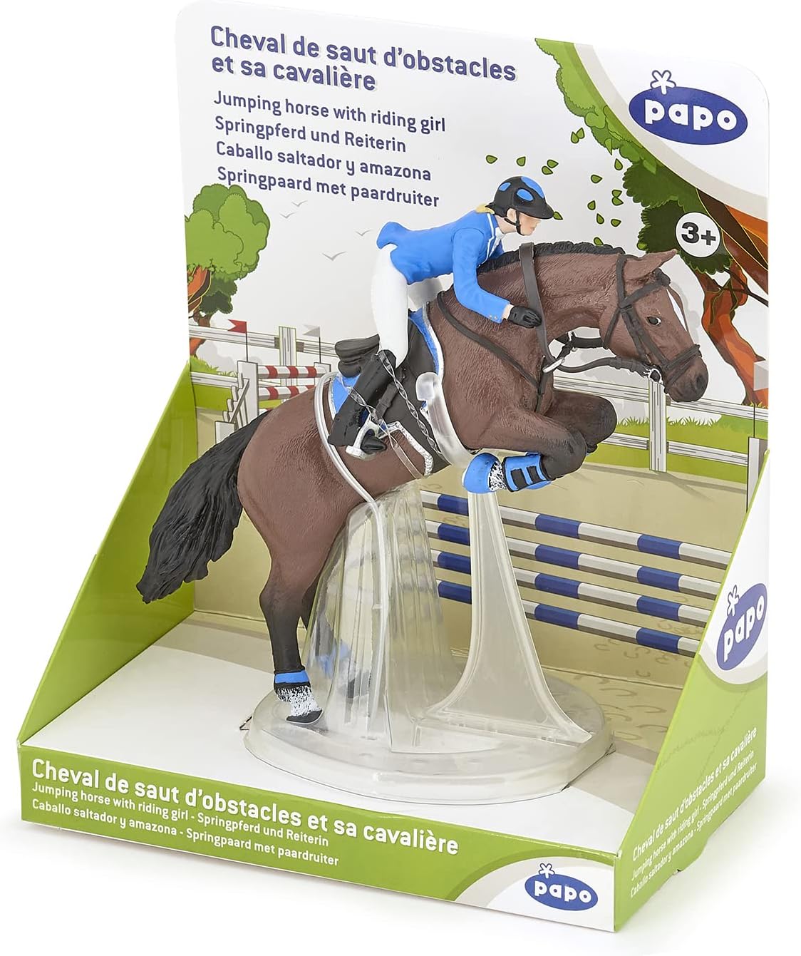 Cavallo al salto con Amazzone - Papo - Art. 51560