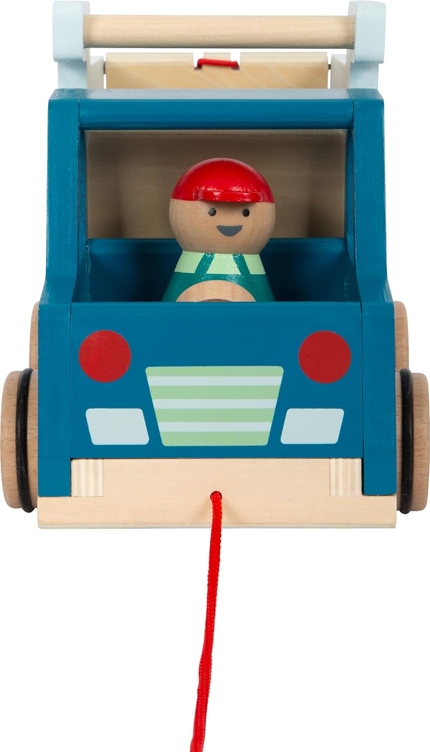 Furgone da tirare in Legno - Small Foot - Art. 12348