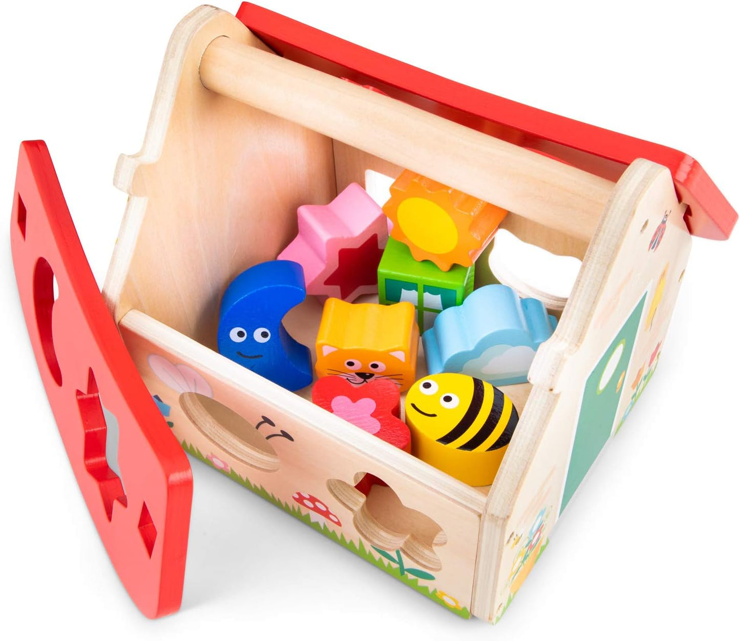 Gioco ad incastro Casa in Legno - New Classic Toys - Art. 10563