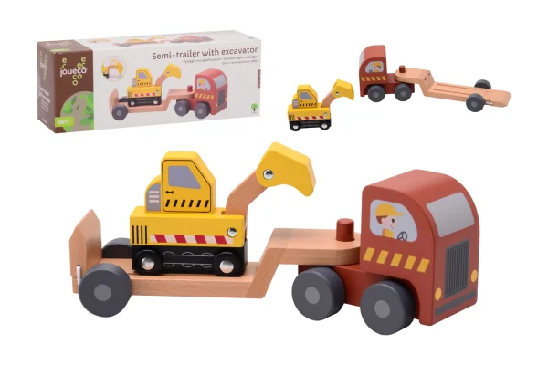 Camion con Escavatore - Jouéco - Art.80155