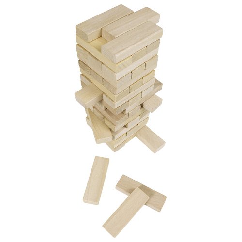 Gioco di equilibrio Torre legno naturale - Goki - Art. HS530