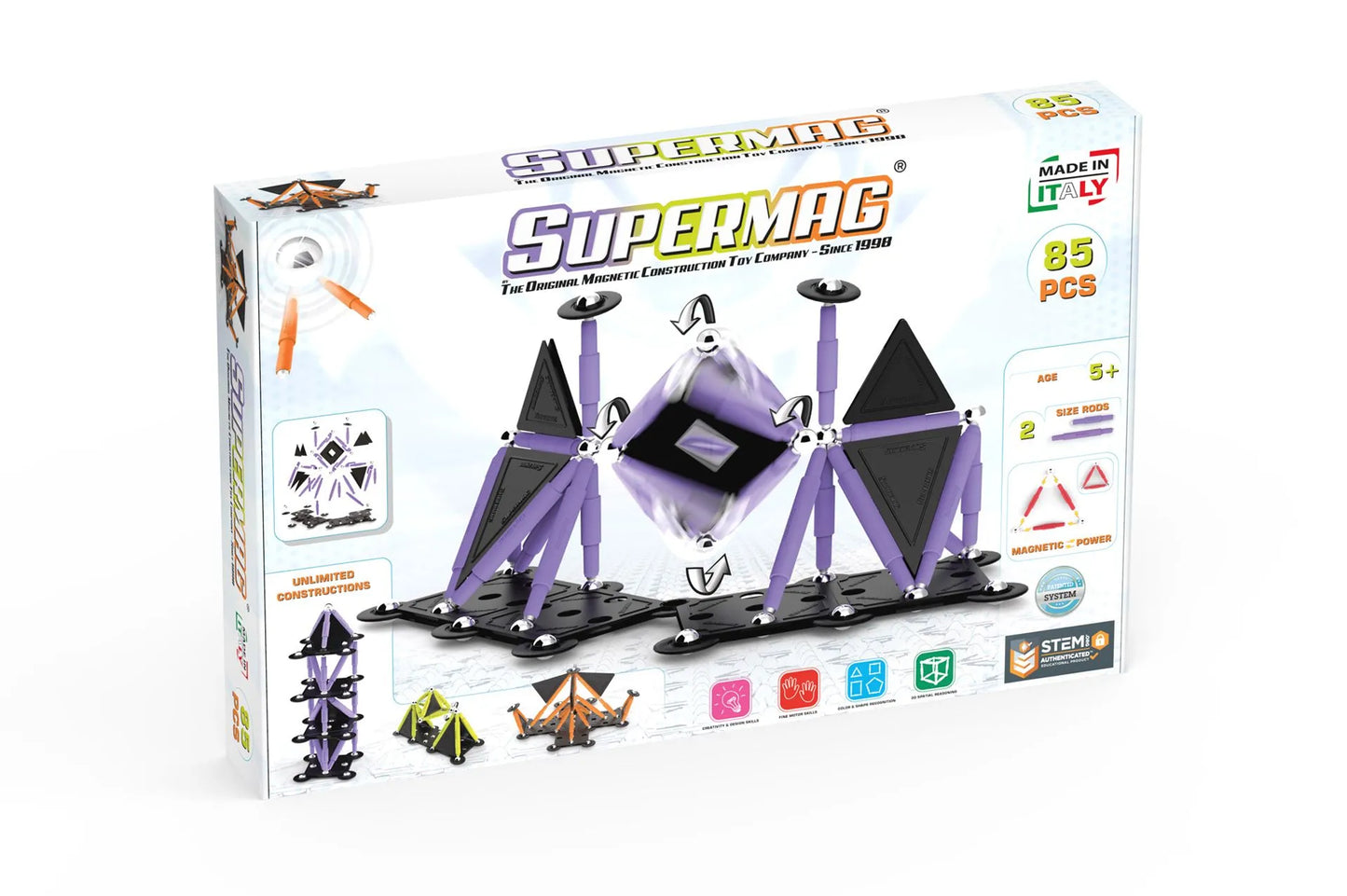 Supermag Viola 85 pezzi - Supermag - Art. 0659