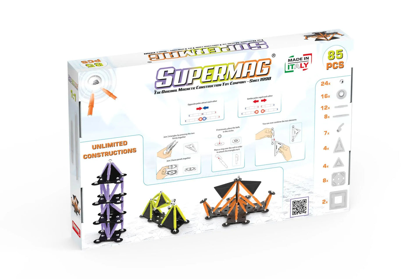 Supermag Viola 85 pezzi - Supermag - Art. 0659