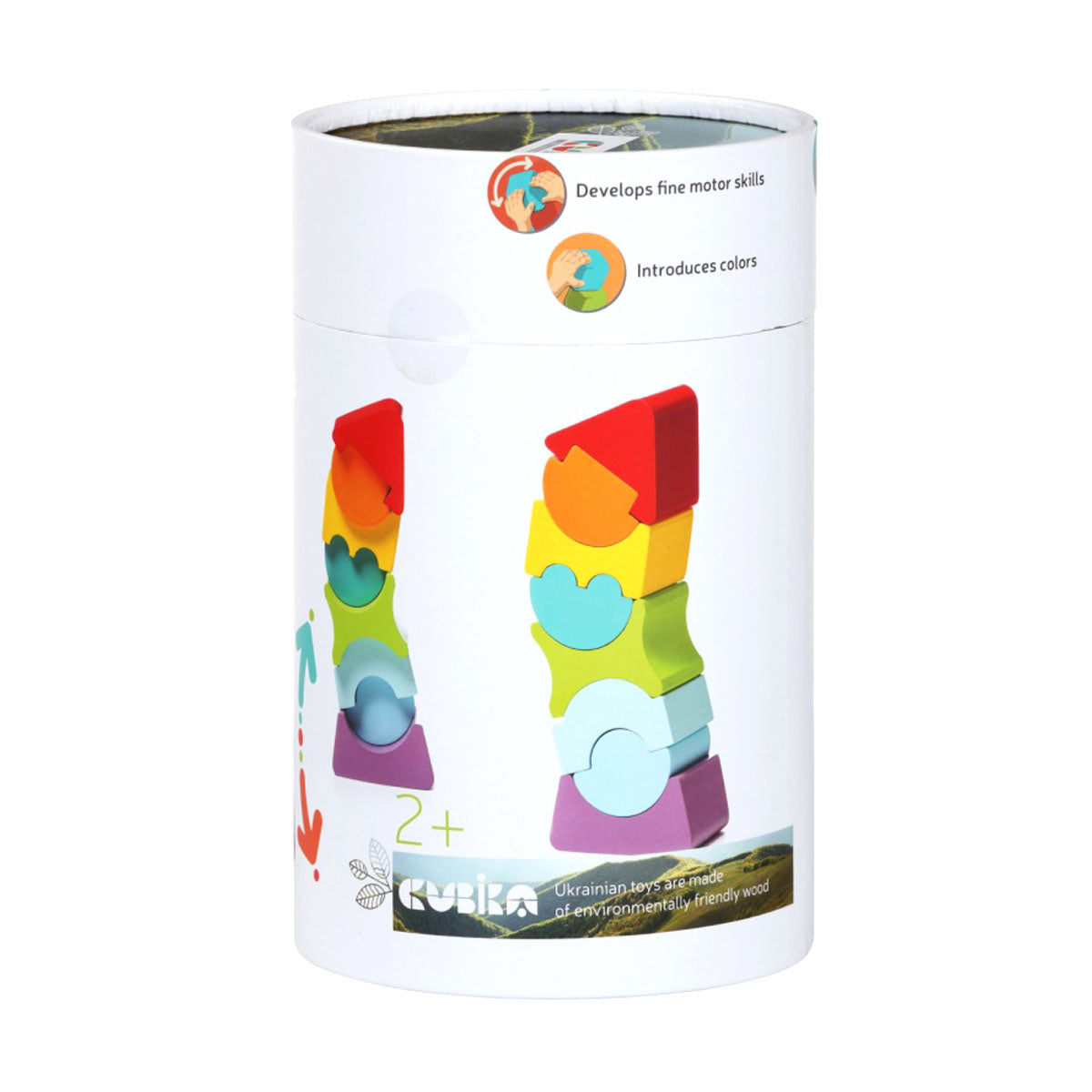 Torre Flessibile in legno - Cubika - Art. 12718