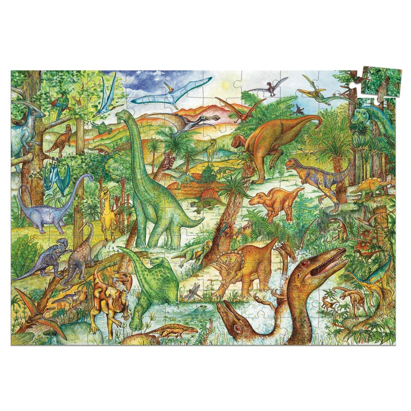 Puzzle Dinosauri 100 pz - Djeco - Art. 07424