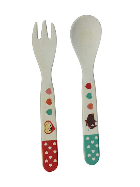 Set Pappa 5 pezzi Lupo e Cappuccetto - Ebulobo - Art. E25007F