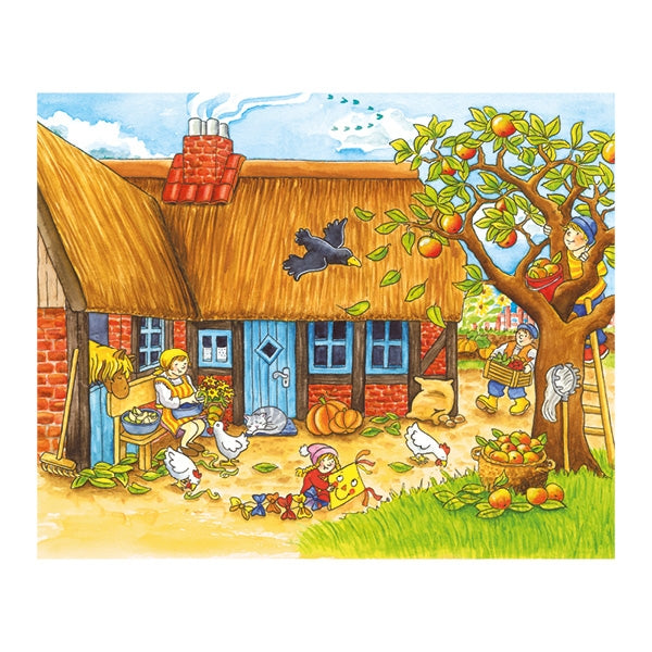 Puzzle 12 Cubi Alla Fattoria - Goki - Art. 57839