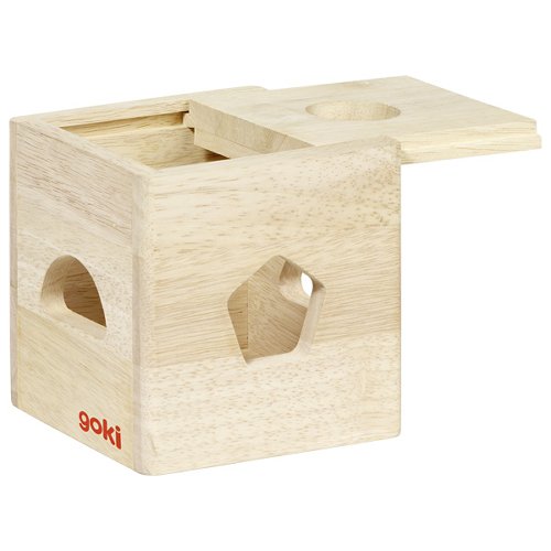 Cubo in Legno con forme colorate - Goki - Art. 58628