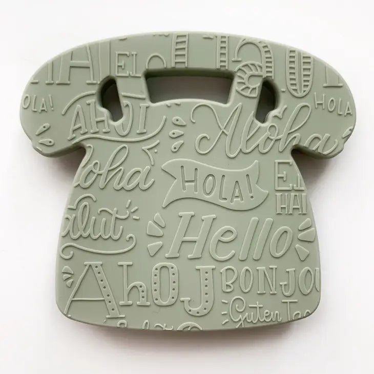 Massaggiagengive in Silicone Telefono Retrò - Gummy Chic - Art. GUM01