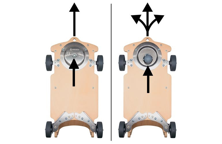 Carretto Primi Passi e Cavalcabile Balòss, Aloha - Maamuu- Art. MAA004