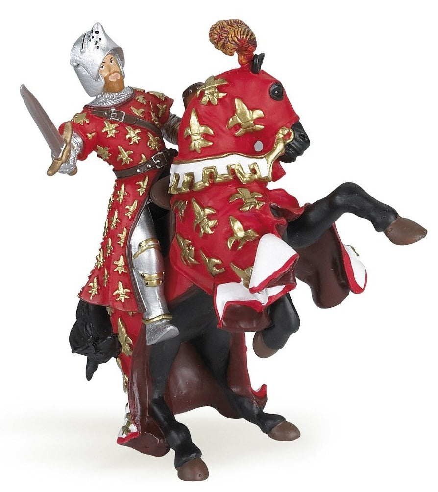 Cavaliere Principe Filippo Rosso - Papo - Art. 39252