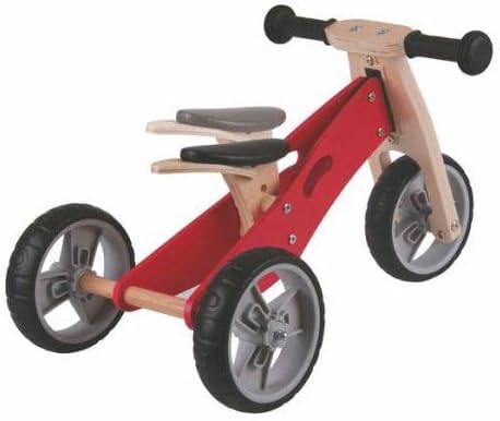 Mini Bike 2 in 1 Rosso - Udeas - Art. 20658