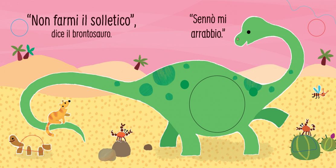 Non farmi il solletico!... dice il tirannosauro - Usborne - Art. 316194
