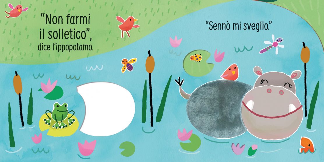 Non farmi il solletico!... dice l'ippopotamo - Usborne - Art. 972338