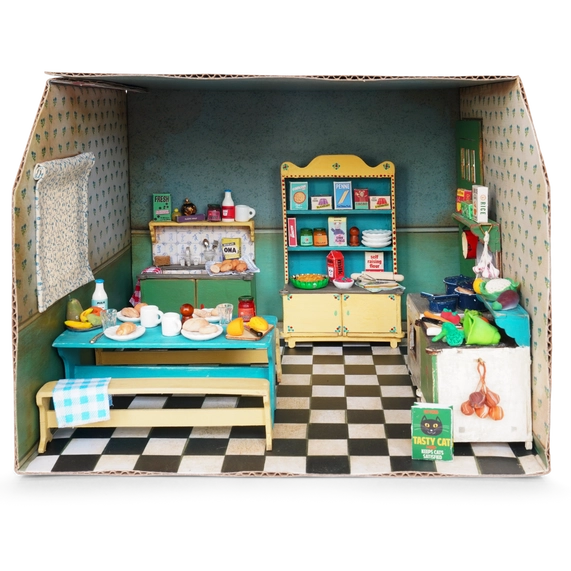 Stanza in Cartone, Cucina - The Mouse Mansion - Art. MH20042