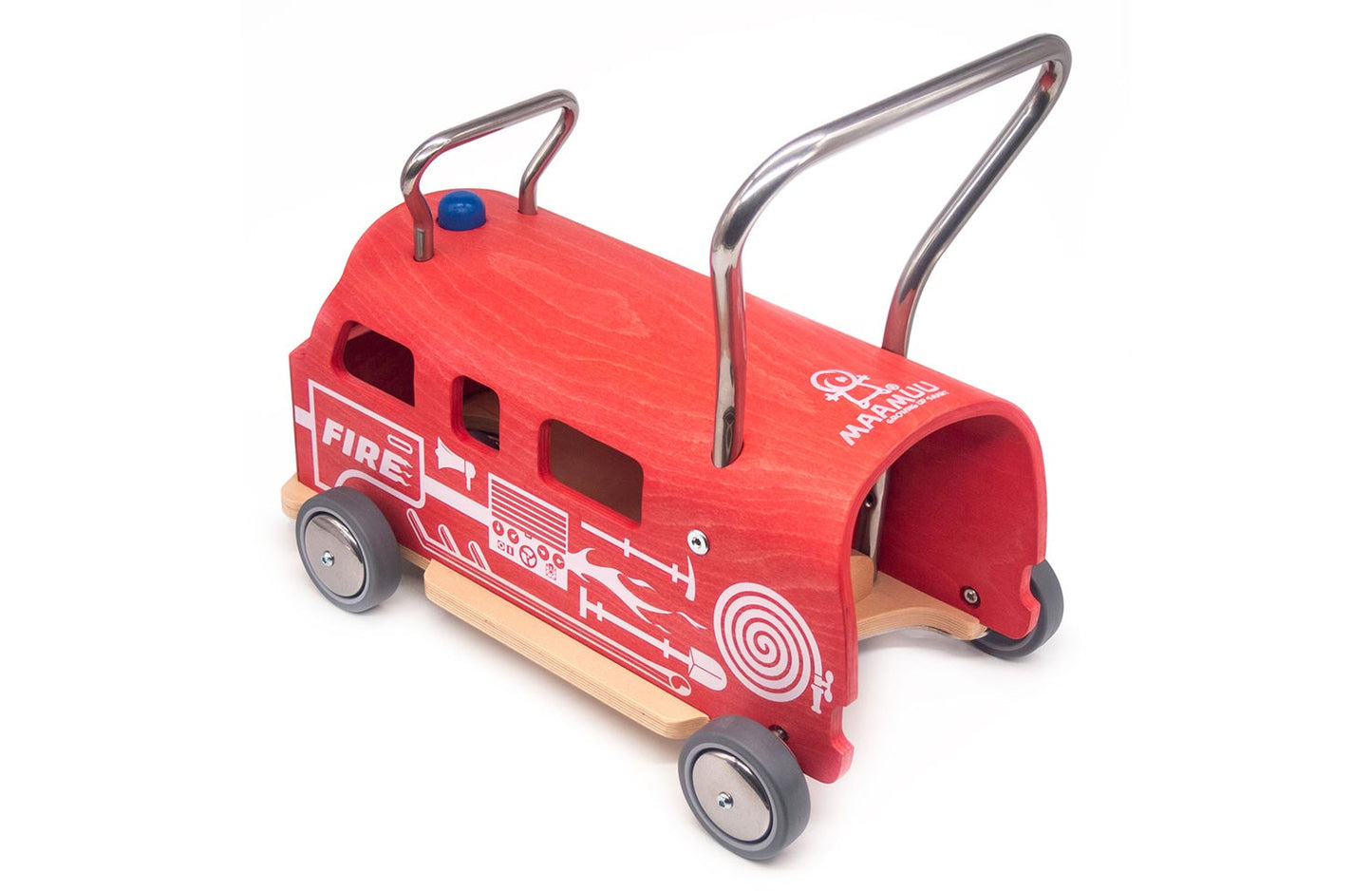 Carretto Primi Passi e Cavalcabile Balòss, Fire - Maamuu- Art. MAA007