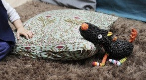 Doudou Sonaglio Lupo Pazzo - Ebulobo - Art. E10009