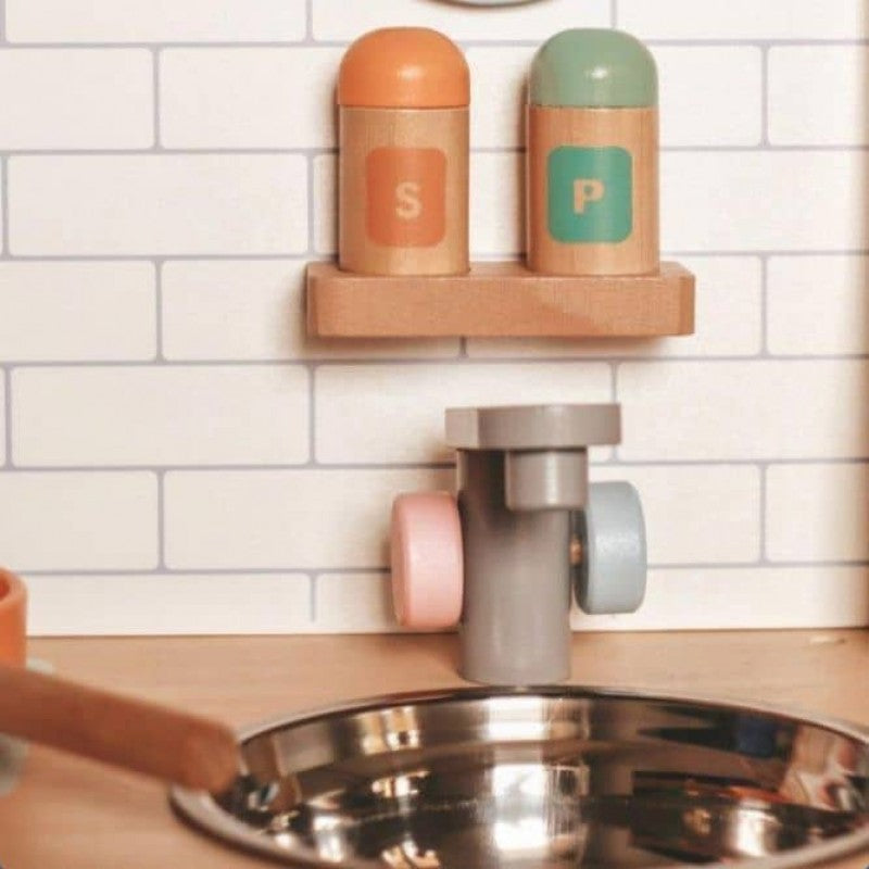 Cucina Verde in Legno - Jouéco - Art. 80103