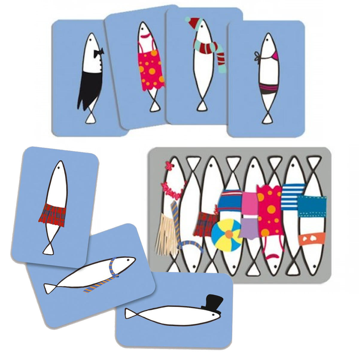 Sardines, Gioco di Carte - Djeco - Art. 05161
