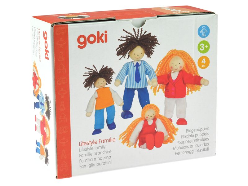 Famiglia Moderna Casa delle Bambole - Goki - Art. 51800