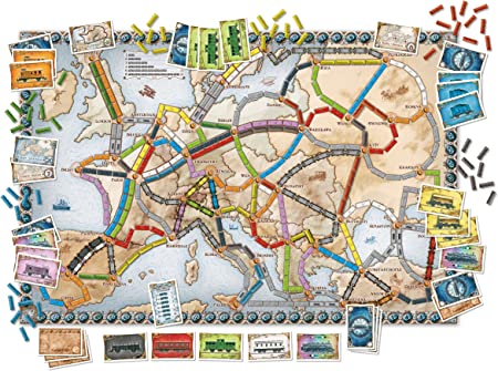 Ticket to Ride Europa - Asmodee - Art. 71732