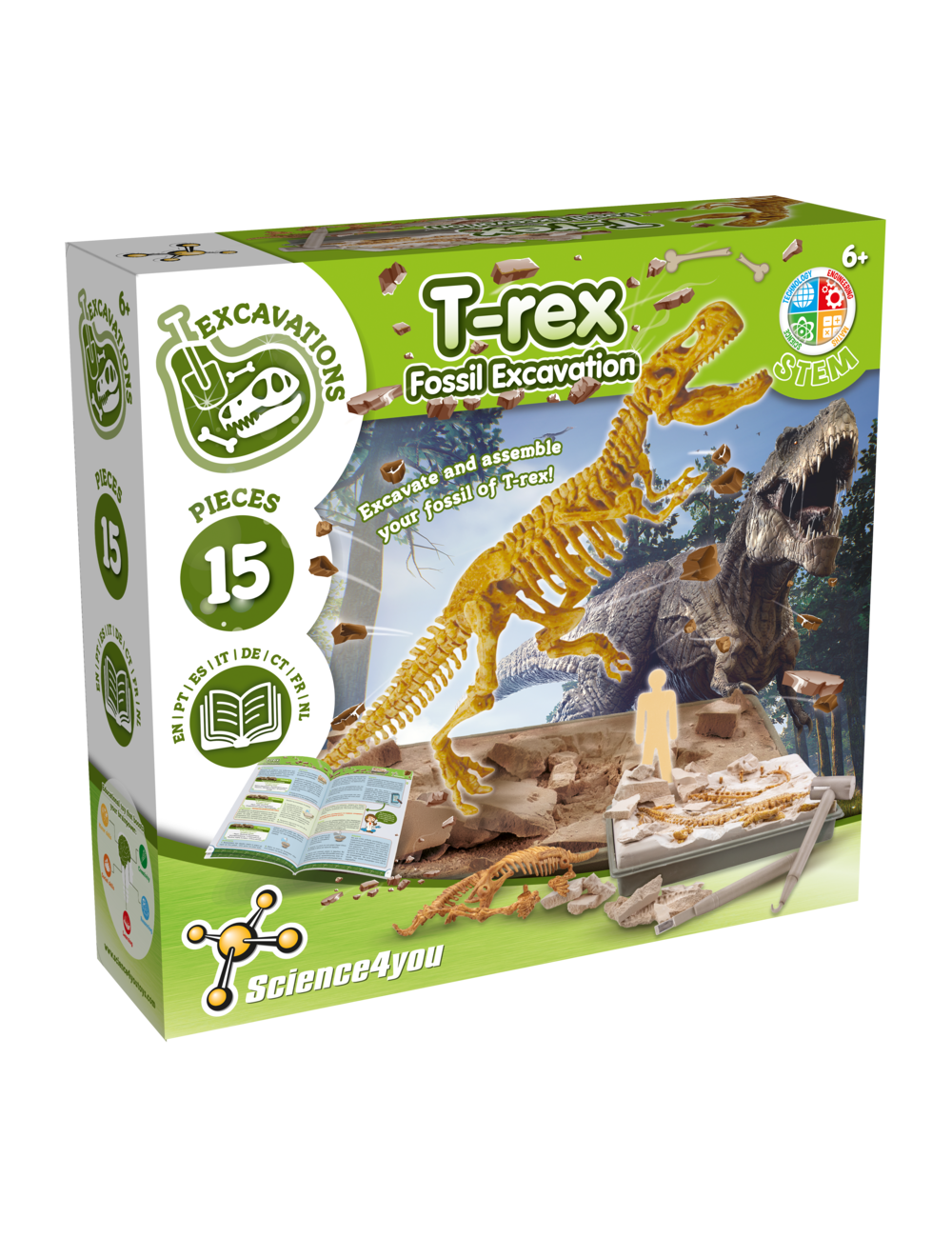 Dinosauro T-Rex da scavare - Scienze4you - Art. S4Y105
