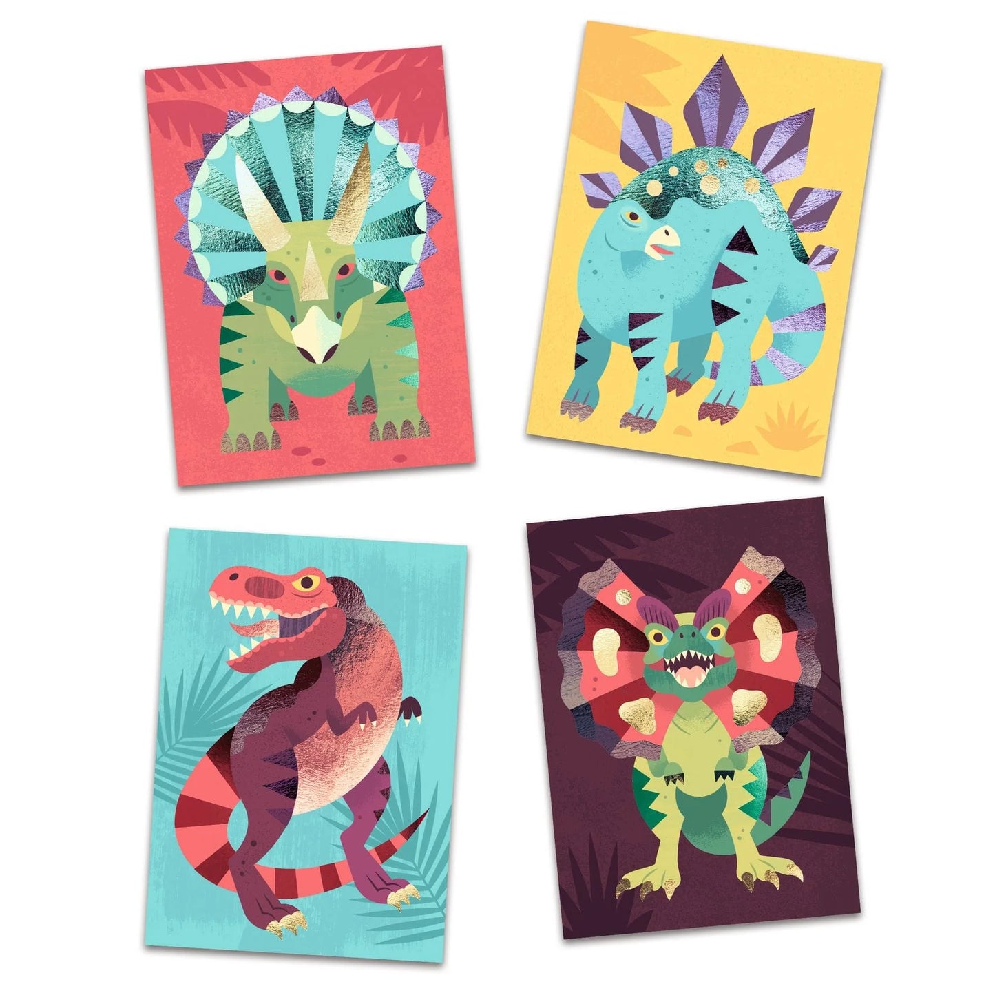 Quadri da Metallizzare Jurassic - Djeco - Art. 09518