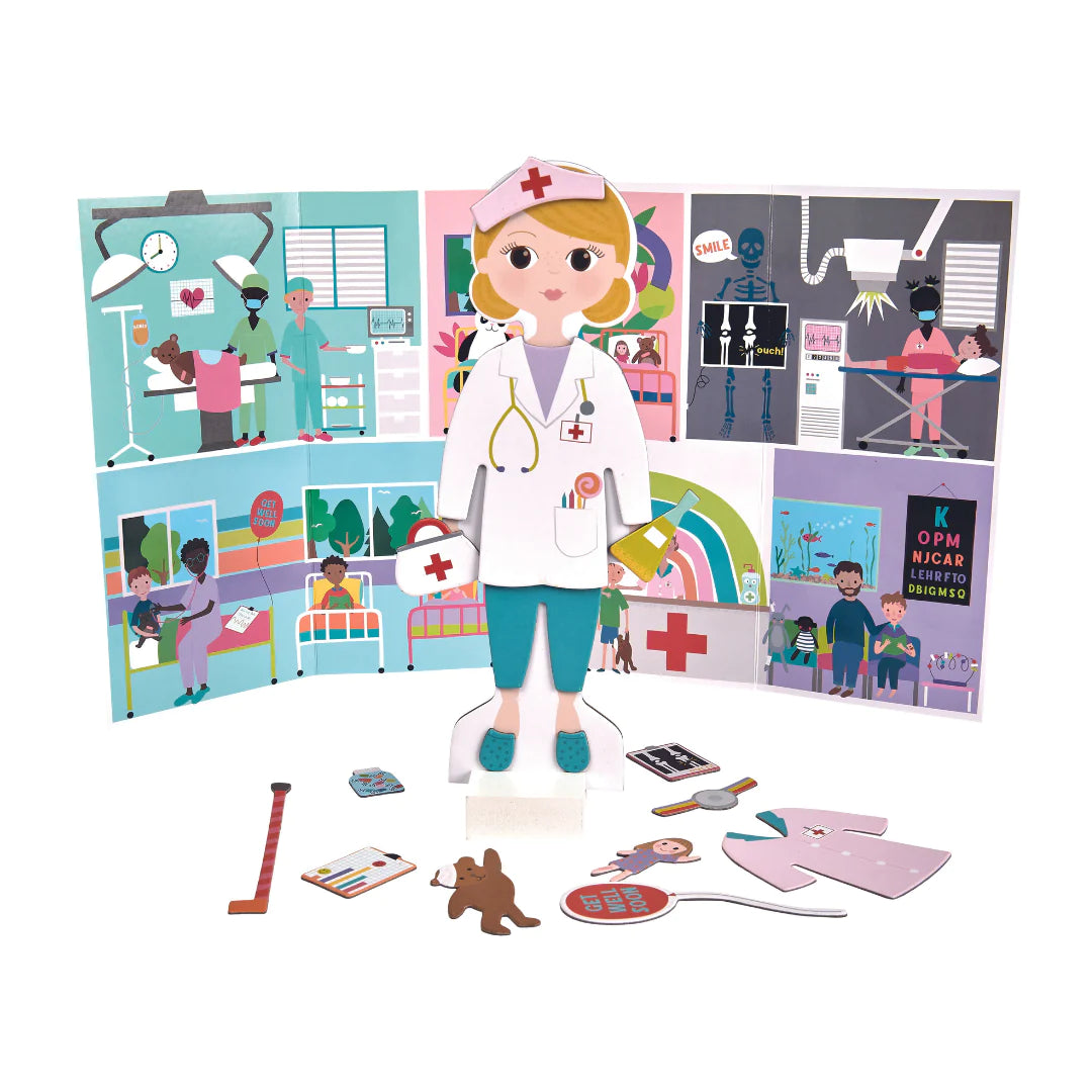 Magnetic Dress Up Florence - Floss & Rock - Art. 44P6442