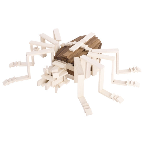 Costruzioni Natura in legno 200 pezzi - Goki - Art. 58532