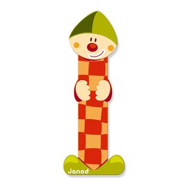 Lettera I in legno Clown - Janod - Art. 04550
