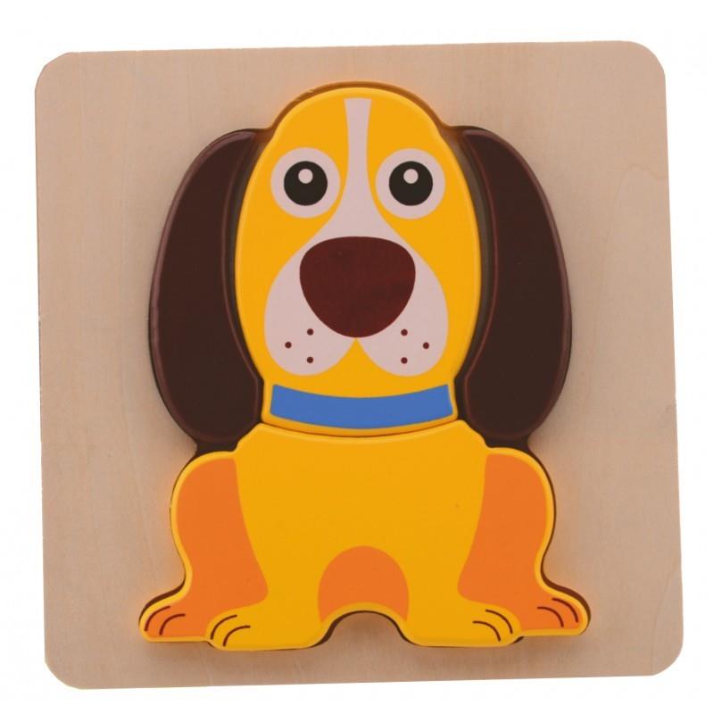 Puzzle Animali in legno - Jouéco - Art. 80001