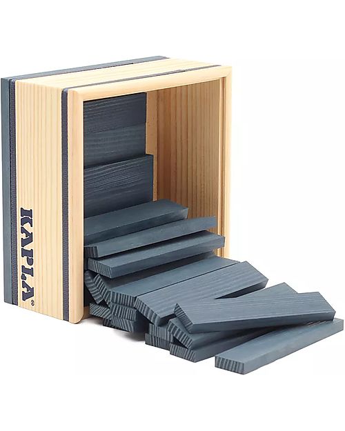 Costruzioni in legno Kapla 40 pezzi Blu - Kapla - Art. K40B