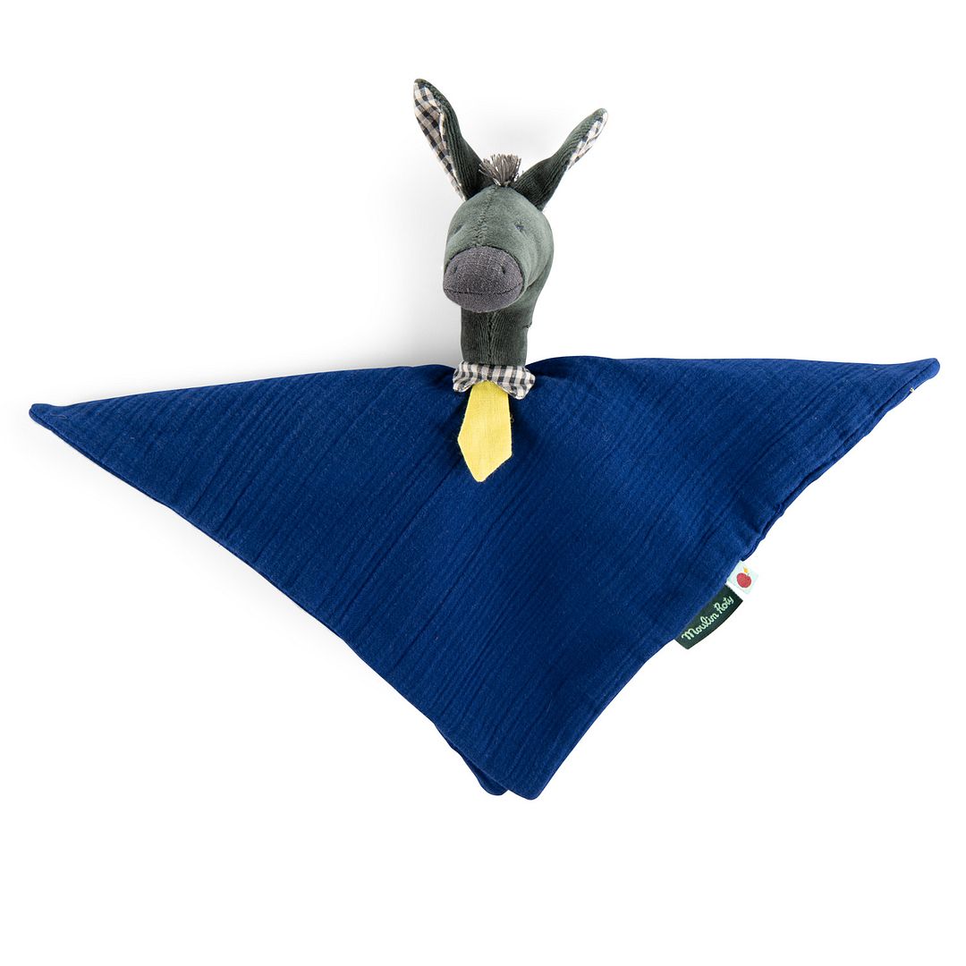 Doudou Mussola blu Asinello - Moulin Roty - Art. 675015