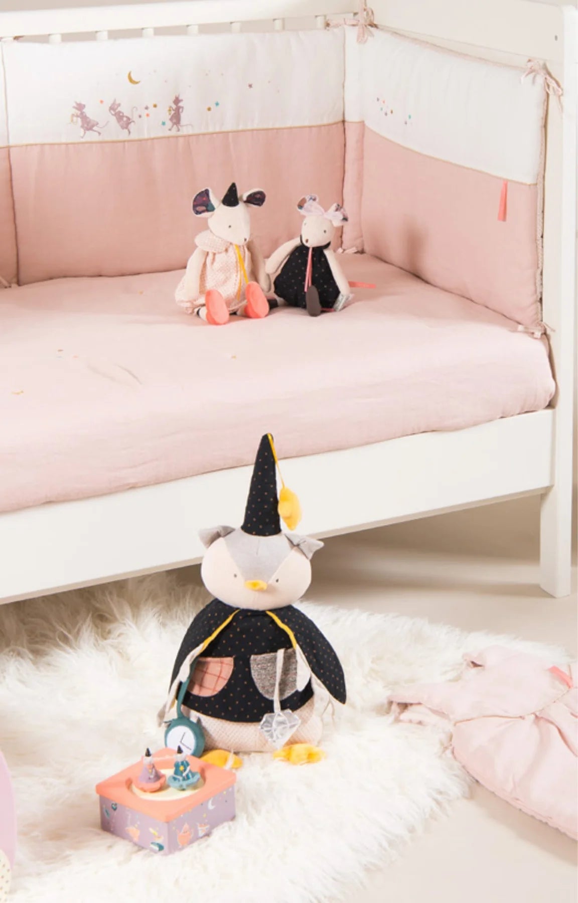 Pupazzo Carillon Topo Mimi - Moulin Roty - Art. 664041