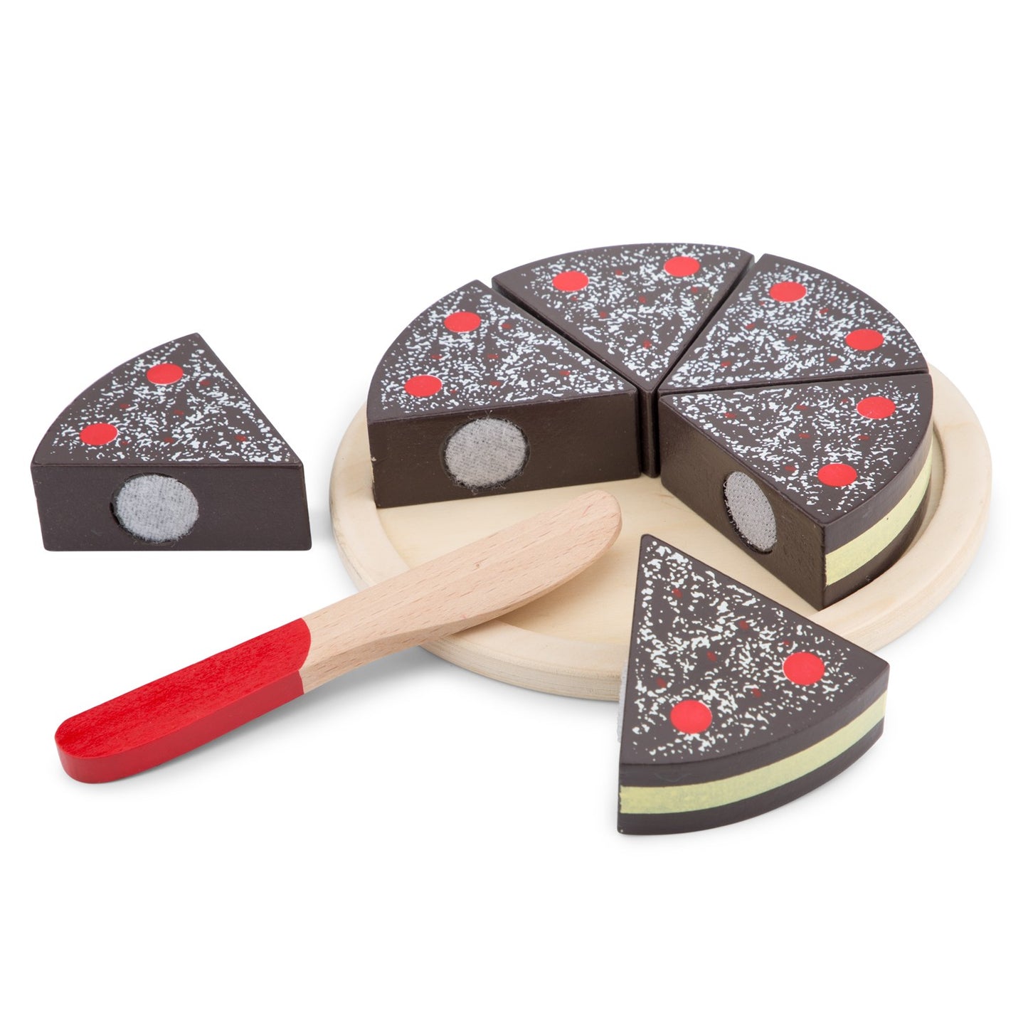 Torta al cioccolato in Legno da tagliare - New Classic Toys - Art. 10584