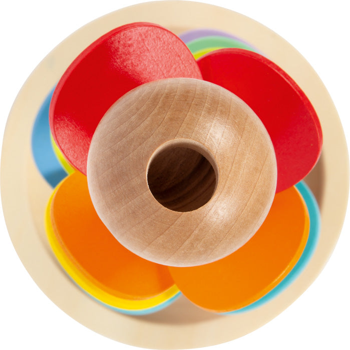 Pista biglie in legno Arcobaleno - Small Foot - Art. 1187